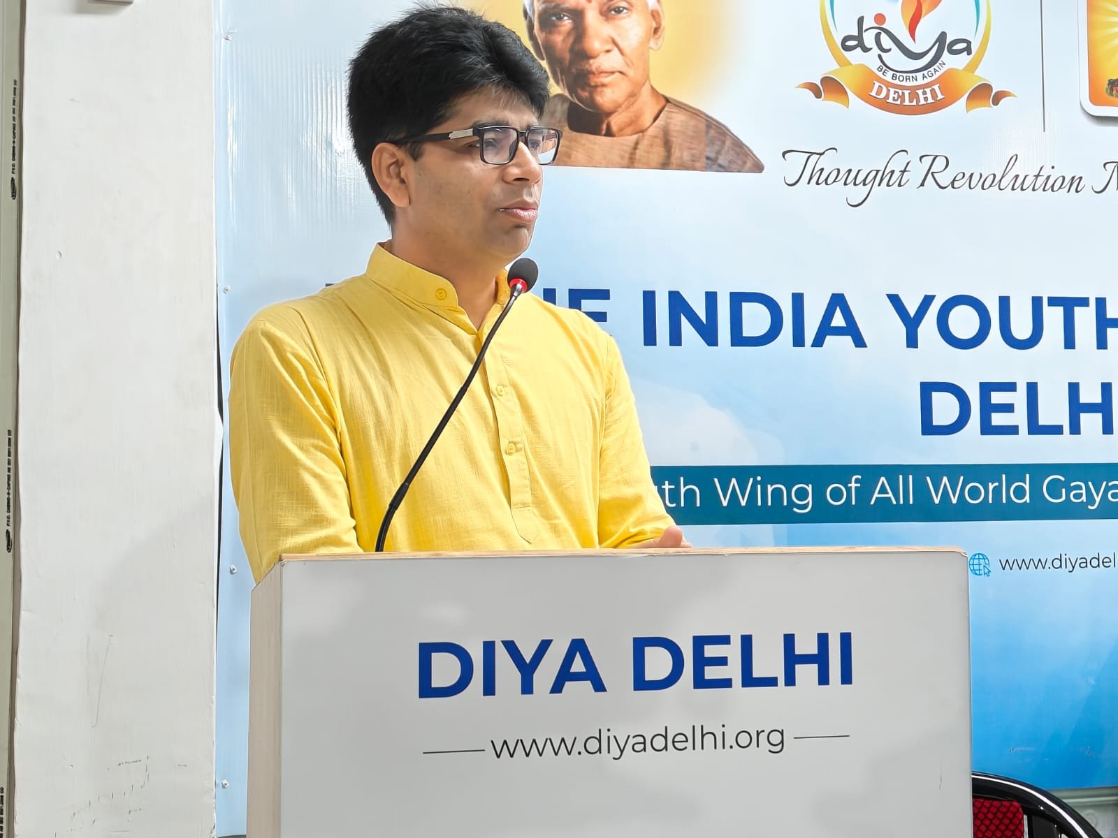 Motivational Youth Seminar Organized by DIYA Delhi at Yuva Chetna Kendra, Mukherjee Nagar